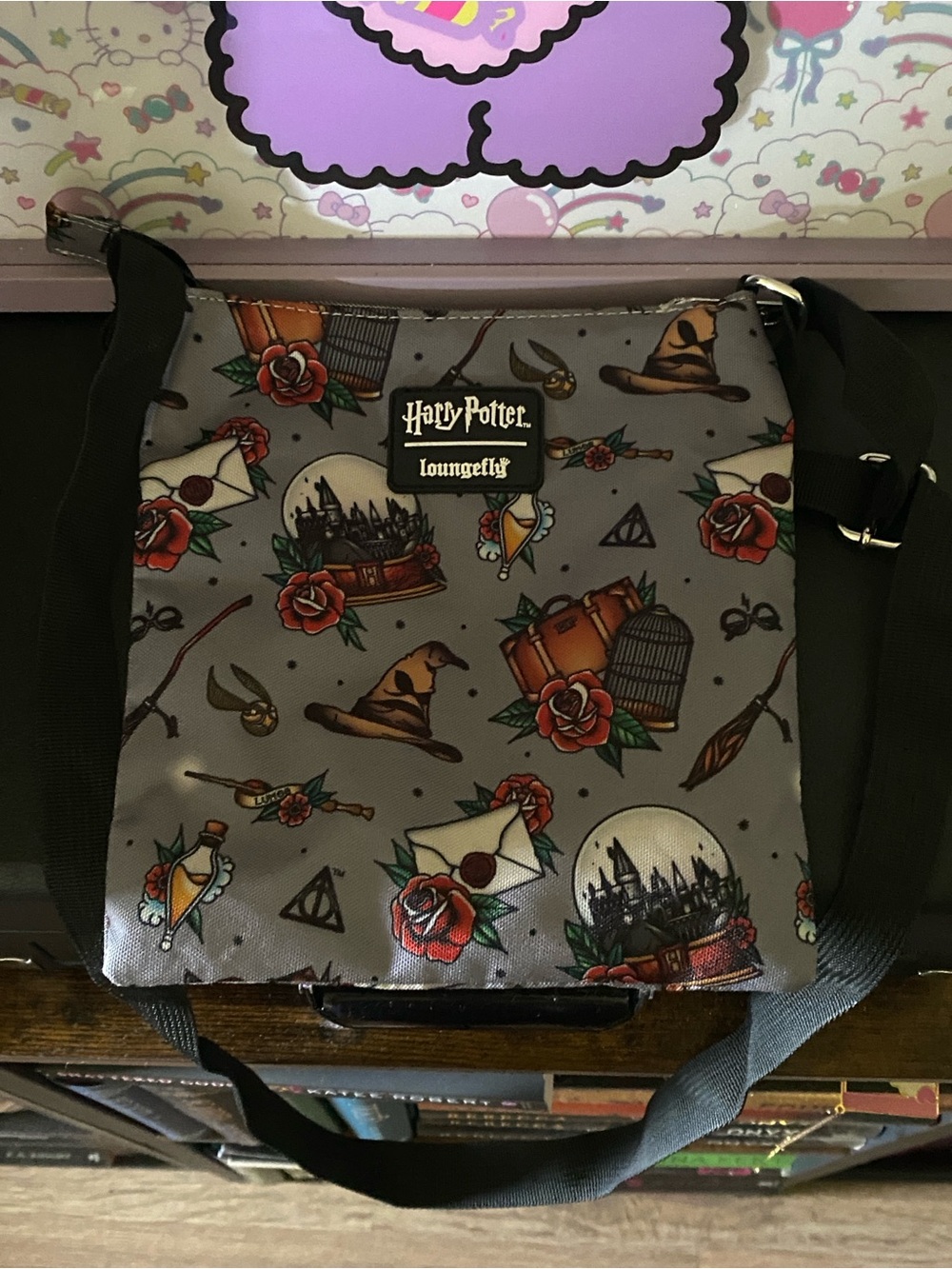 Loungefly Harry Potter Gray Crossbody 🖤🖤